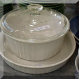 K39. Corningware 10” round baker - $15
